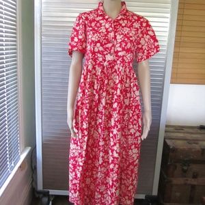 Serengeti Catalog 100% Cotton Dress SZ M